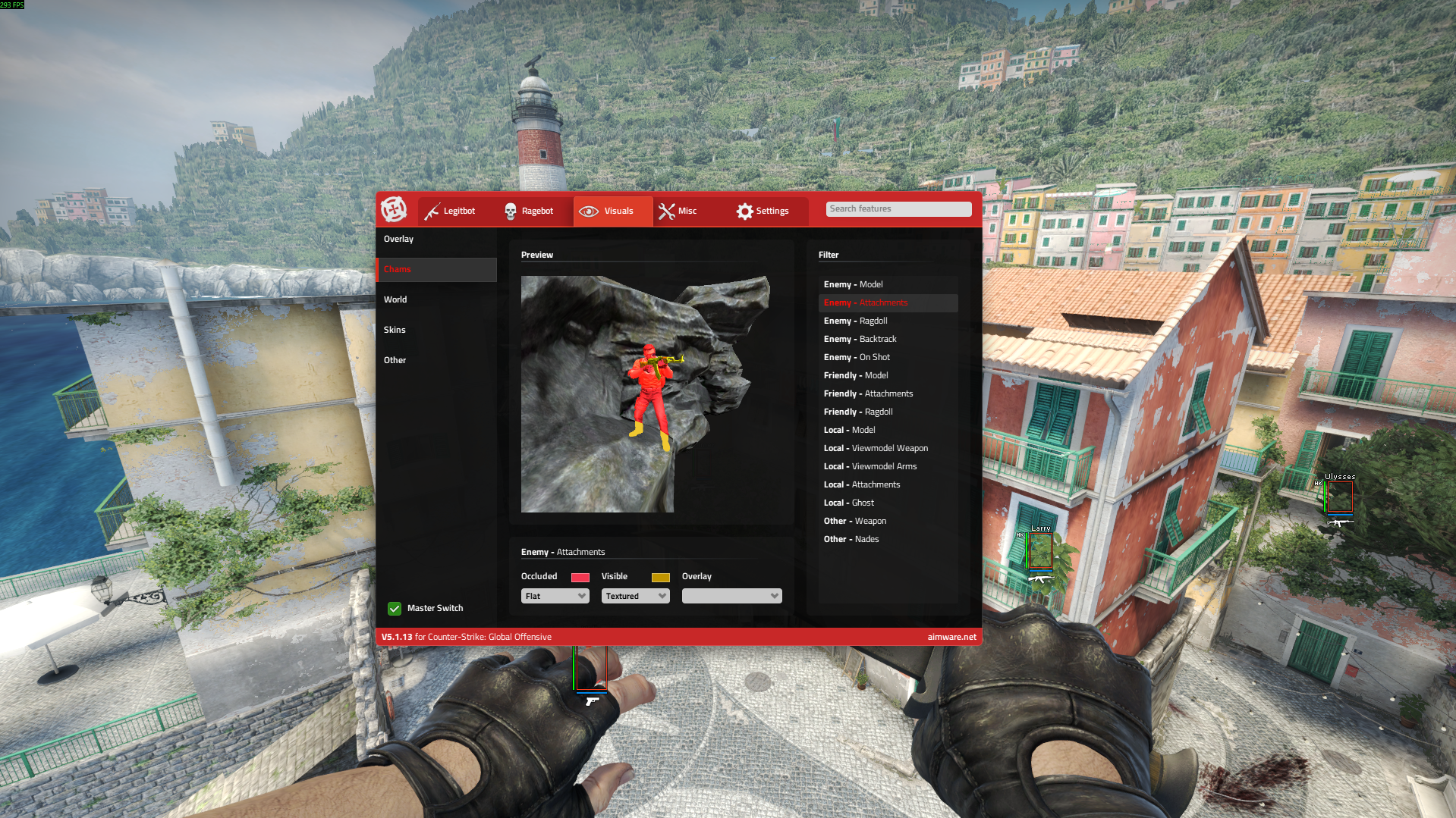 Aimware - Free Rage, Legit & Movement HvH CSGO cheat screenshot